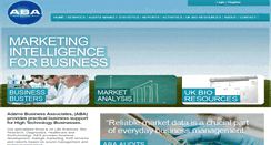 Desktop Screenshot of aba-business.com